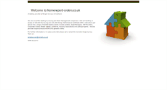 Desktop Screenshot of homereport-orders.co.uk